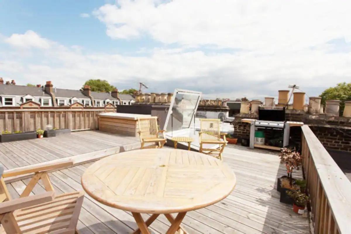 Sunny 2 Bedroom, 2 Bathroom Apartment With Roof Terrace Londen Buitenkant foto